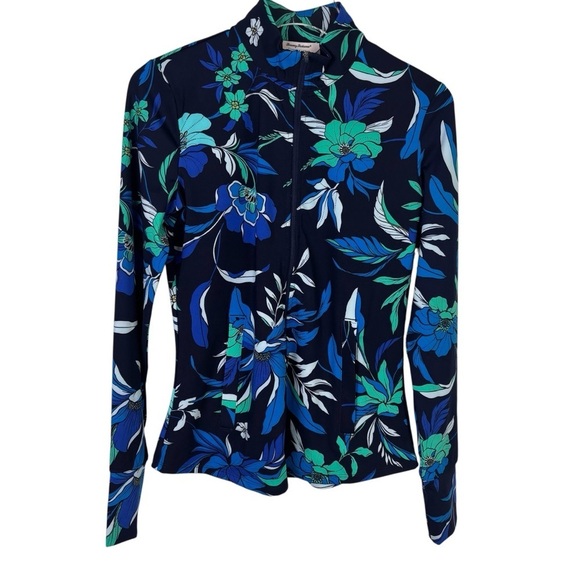 Tommy Bahama Tops - Tommy Bahama NWT UPF 50 Full Zip Golf Jacket Top Size Small
